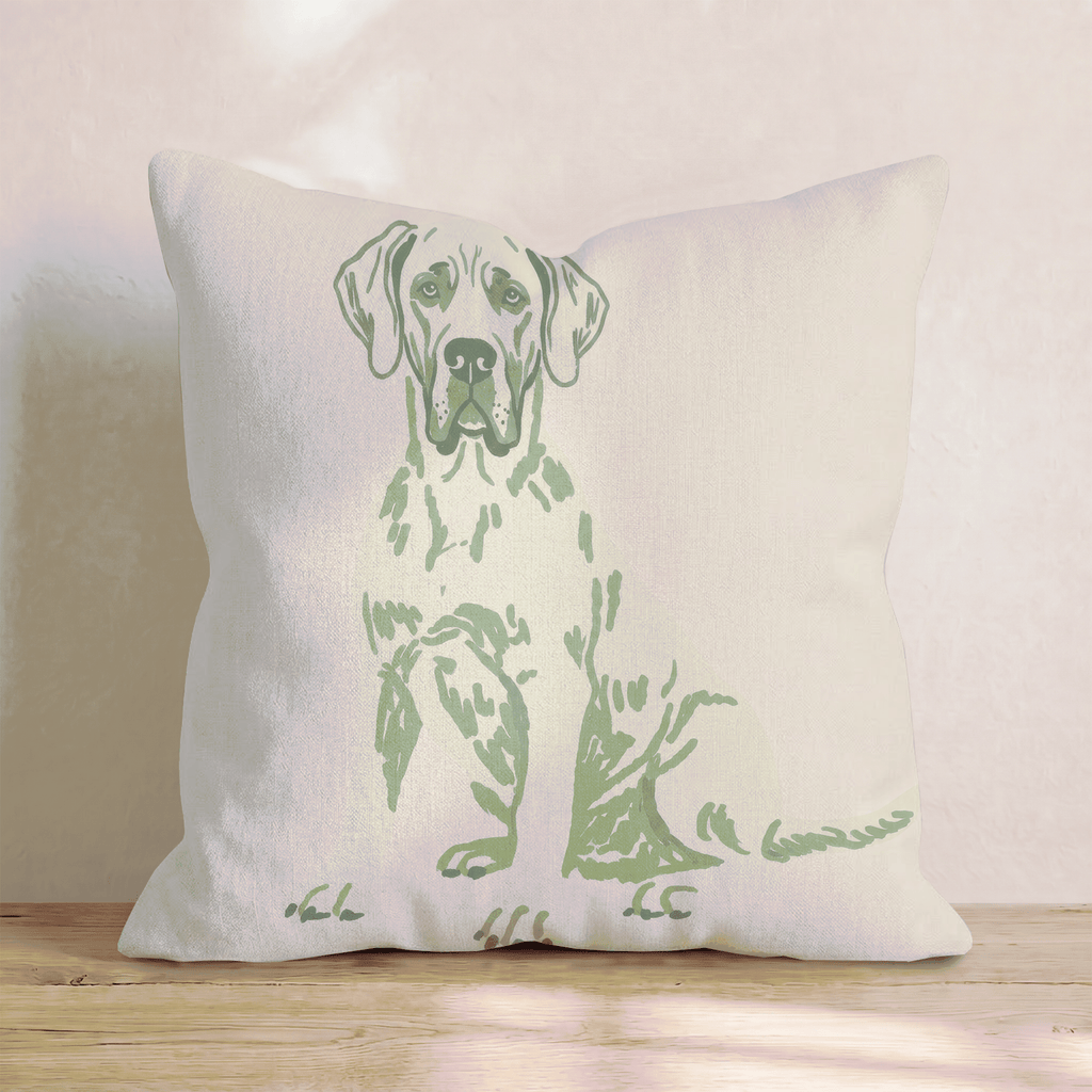 Great Dane Throw Pillow - Hillcroft Home