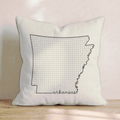 Green Plaid Arkansas Throw Pillow - Hillcroft Home