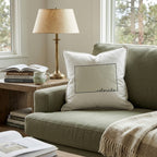 Green Plaid Colorado Throw Pillow - Hillcroft Home