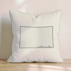 Green Plaid Colorado Throw Pillow - Hillcroft Home