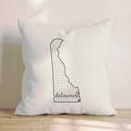 Green Plaid Deleware Throw Pillow - Hillcroft Home