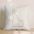 Green Plaid Idaho Throw Pillow - Hillcroft Home