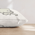 Green Plaid Lousiana Throw Pillow - Hillcroft Home