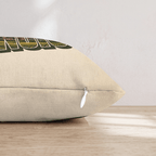 Greetings From Illinois Throw Pillow - Hillcroft Home