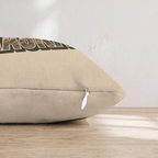 Greetings From Nebraska Throw Pillow - Hillcroft Home