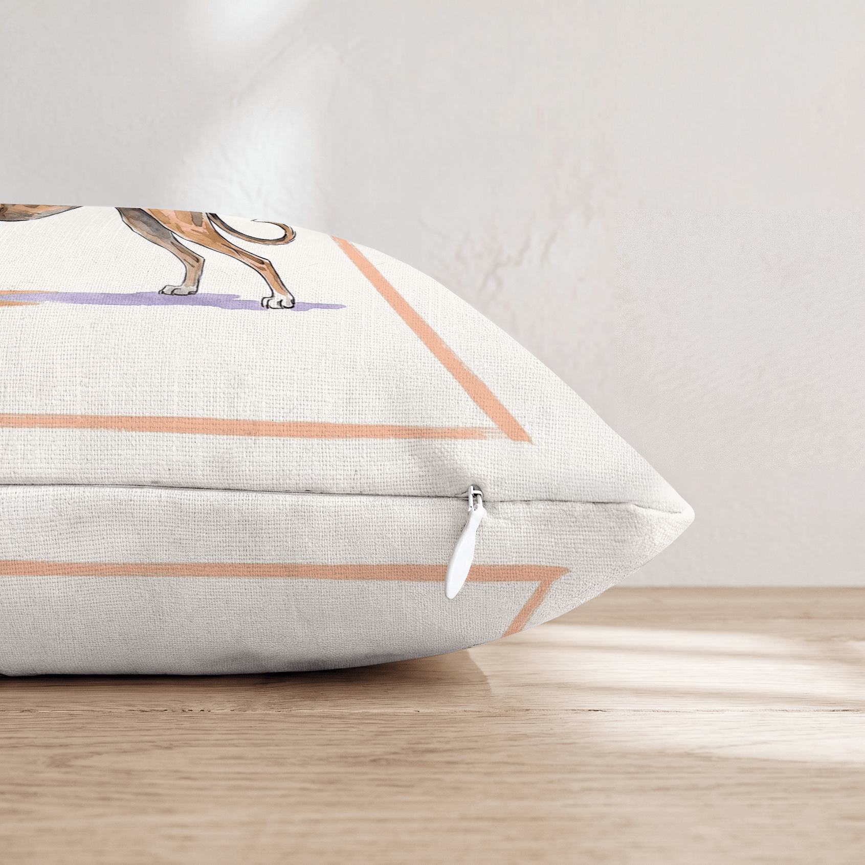 Greyhound Lager Throw Pillow - Hillcroft Home