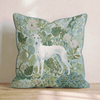 Greyhound Power Throw Pillow - Hillcroft Home