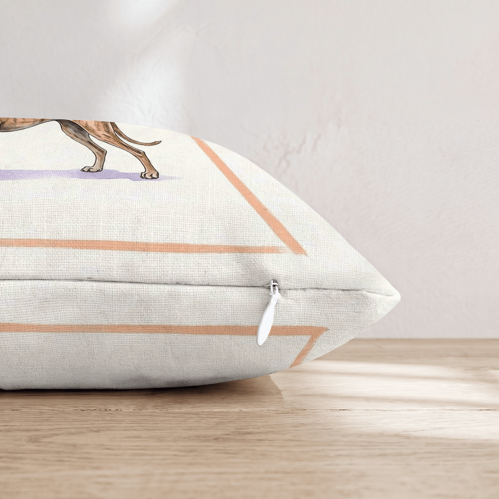Greyhound Tumbler Throw Pillow - Hillcroft Home