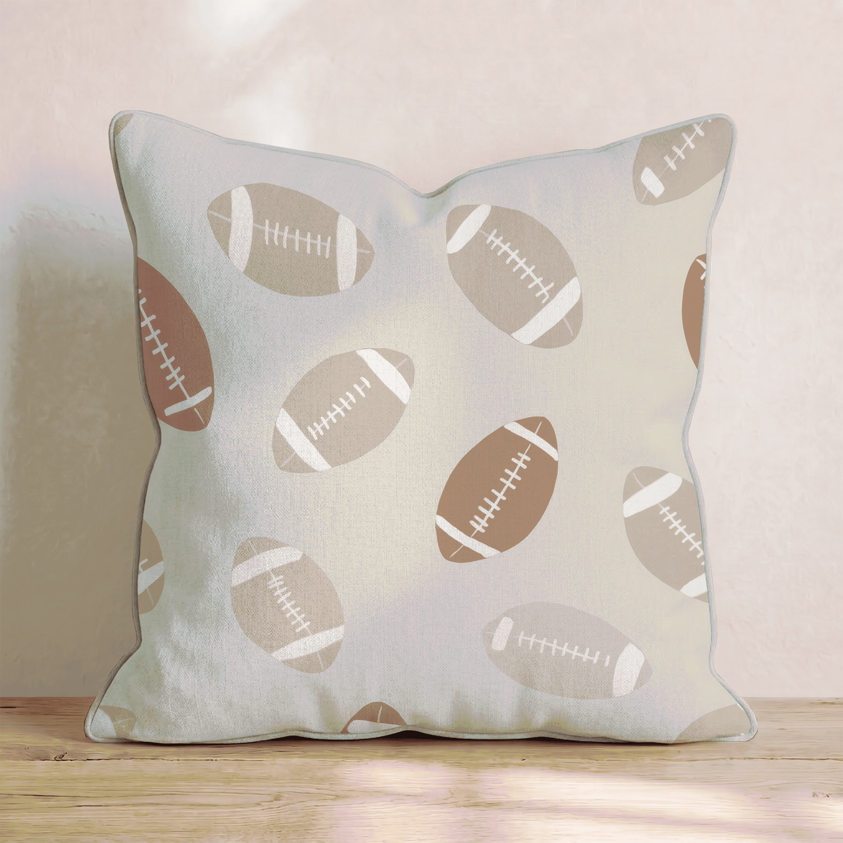 Gridiron Medley Throw Pillow - Hillcroft Home