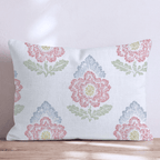 Haley Damask Throw Pillow - Hillcroft Home