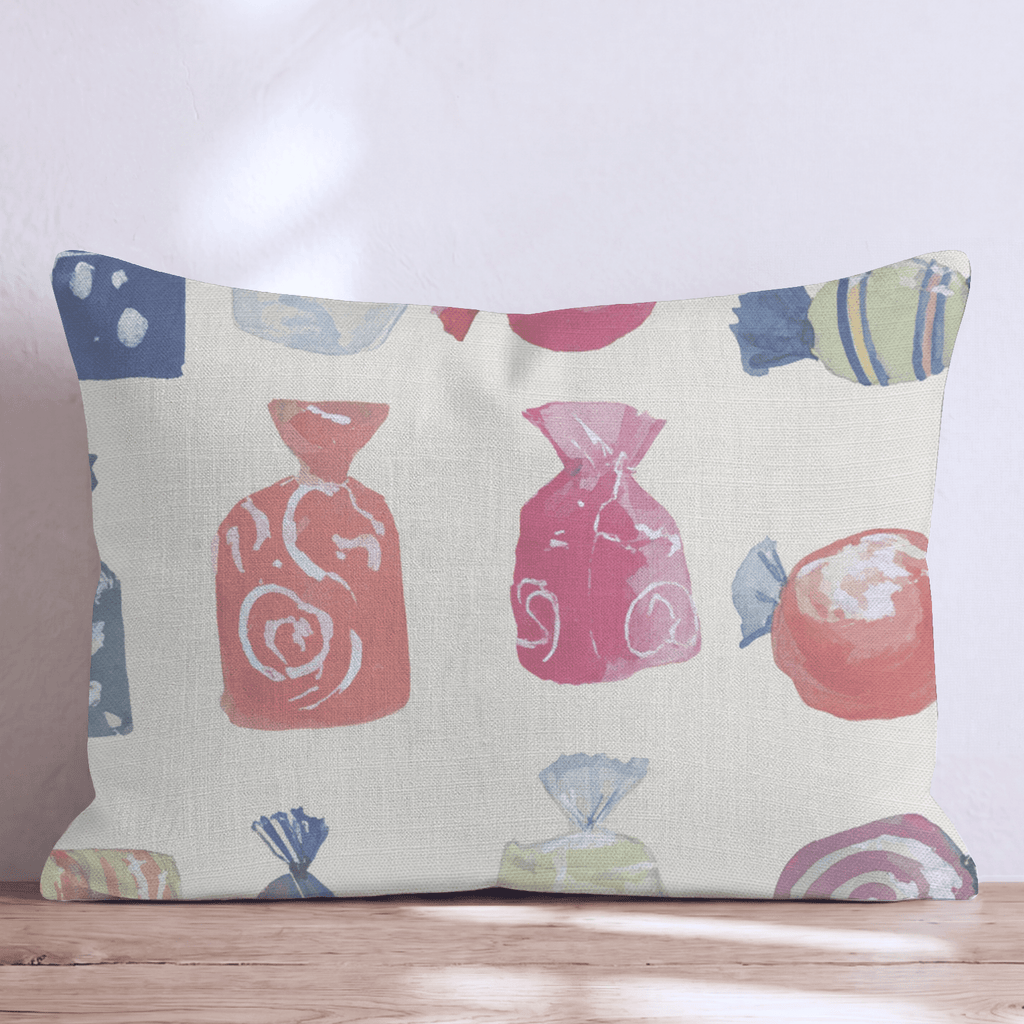 Halloween Candy Throw Pillow - Hillcroft Home