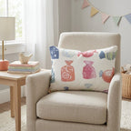 Halloween Candy Throw Pillow - Hillcroft Home