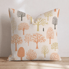 Halloween Forest Throw Pillow - Hillcroft Home