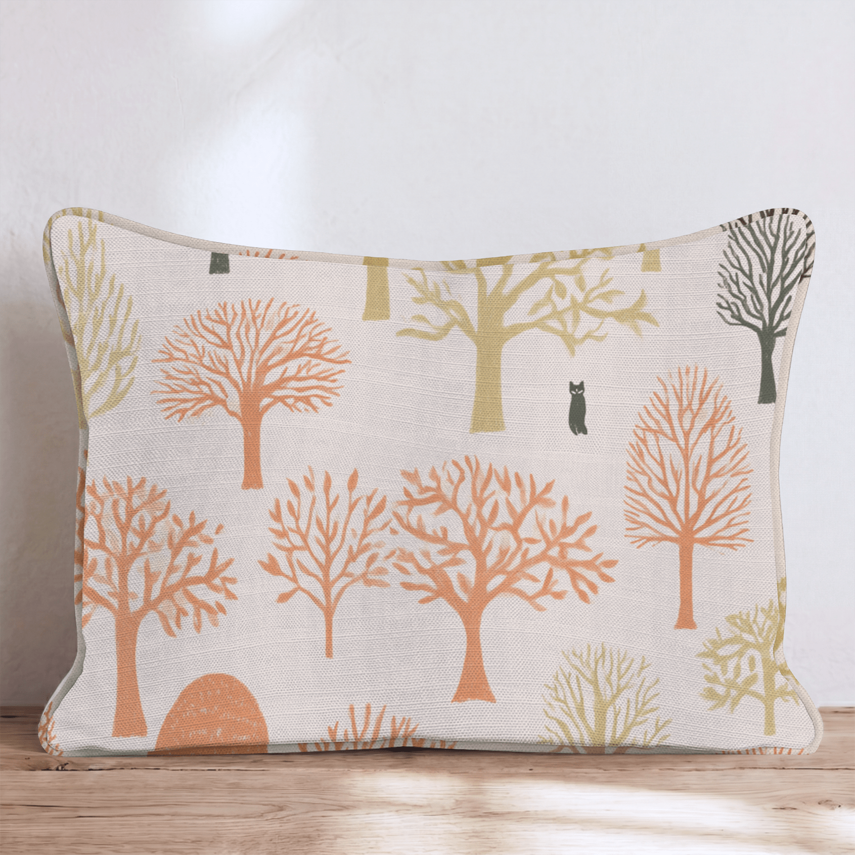 Halloween Forest Throw Pillow - Hillcroft Home