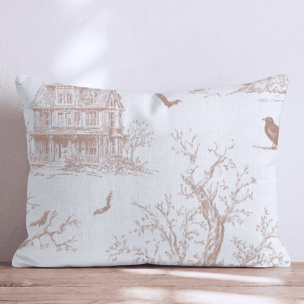 Halloween Toile Throw Pillow - Hillcroft Home