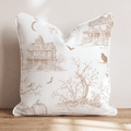 Halloween Toile Throw Pillow - Hillcroft Home