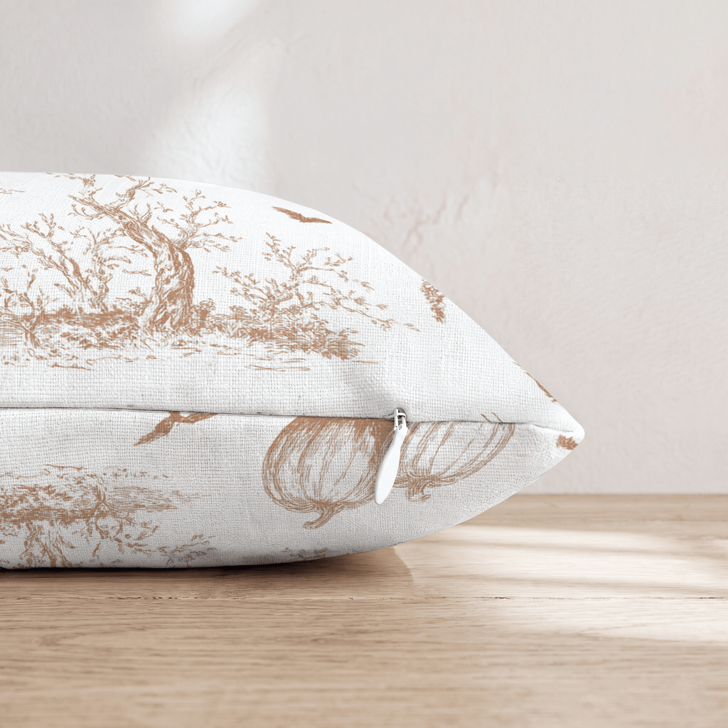 Halloween Toile Throw Pillow - Hillcroft Home