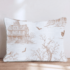 Halloween Toile Throw Pillow - Hillcroft Home