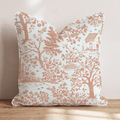 Halloween Tree Toile Throw Pillow - Hillcroft Home