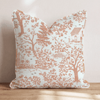 Halloween Tree Toile Throw Pillow - Hillcroft Home