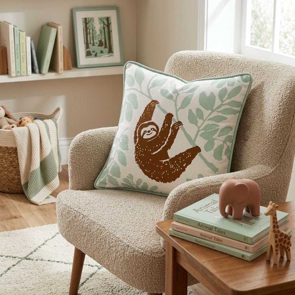 Hanging in There Throw Pillow - Hillcroft Home