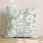 Happy Easter Throw Pillow - Hillcroft Home