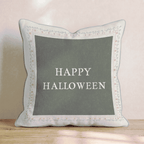 Happy Halloween Frame Throw Pillow - Hillcroft Home