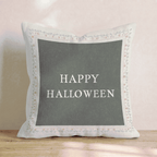 Happy Halloween Frame Throw Pillow - Hillcroft Home