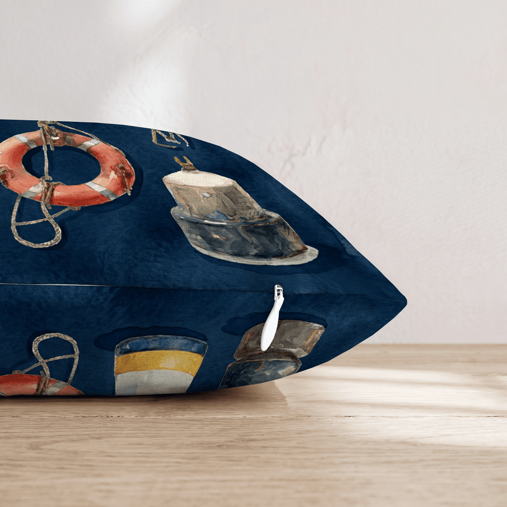 Harbor Buoy Throw Pillow - Hillcroft Home