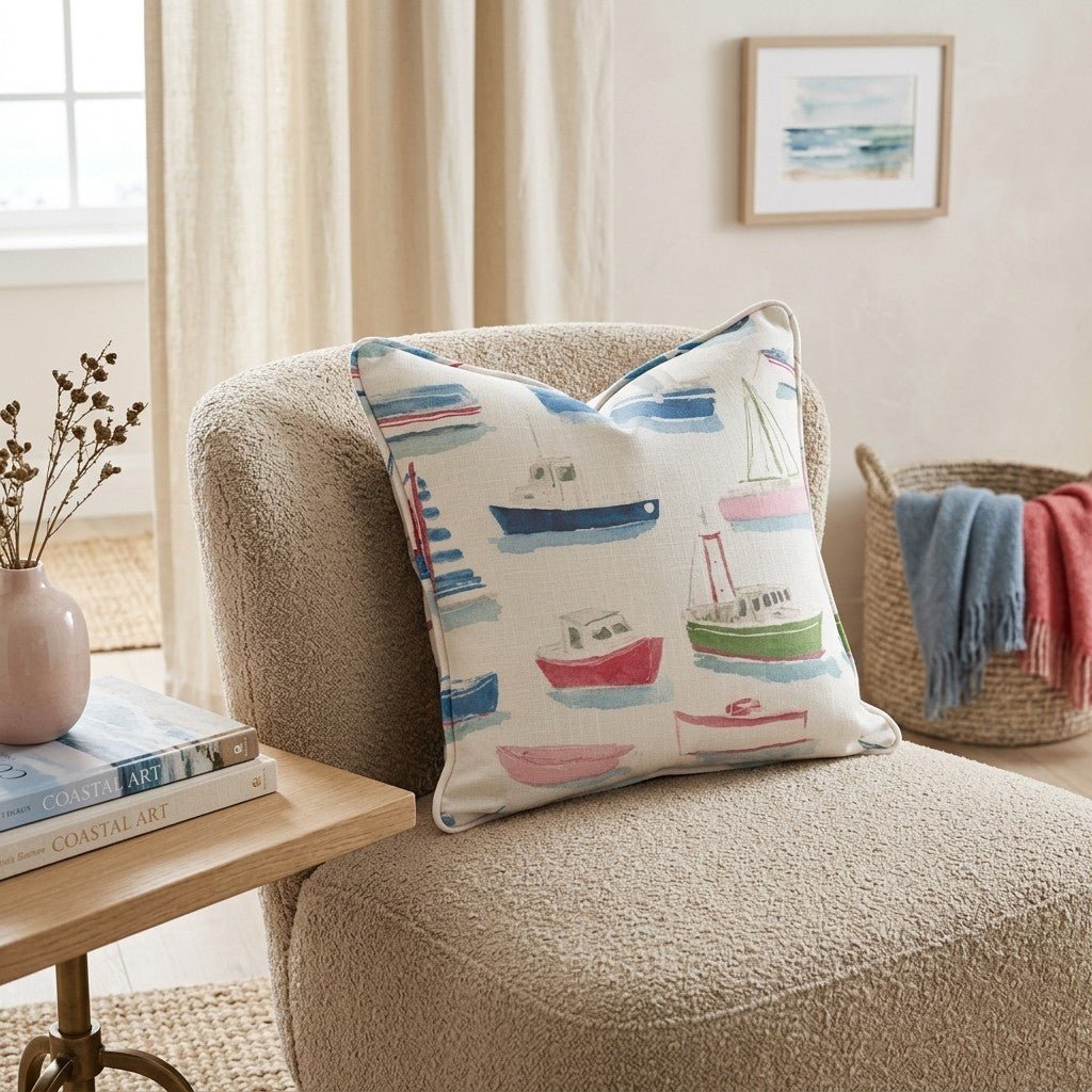 Harbor Scatter Throw Pillow - Hillcroft Home
