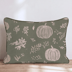 Harvest Chalkboard Throw Pillow - Hillcroft Home