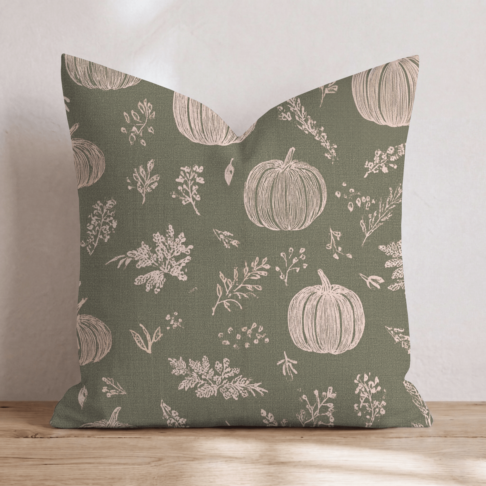 Harvest Chalkboard Throw Pillow - Hillcroft Home