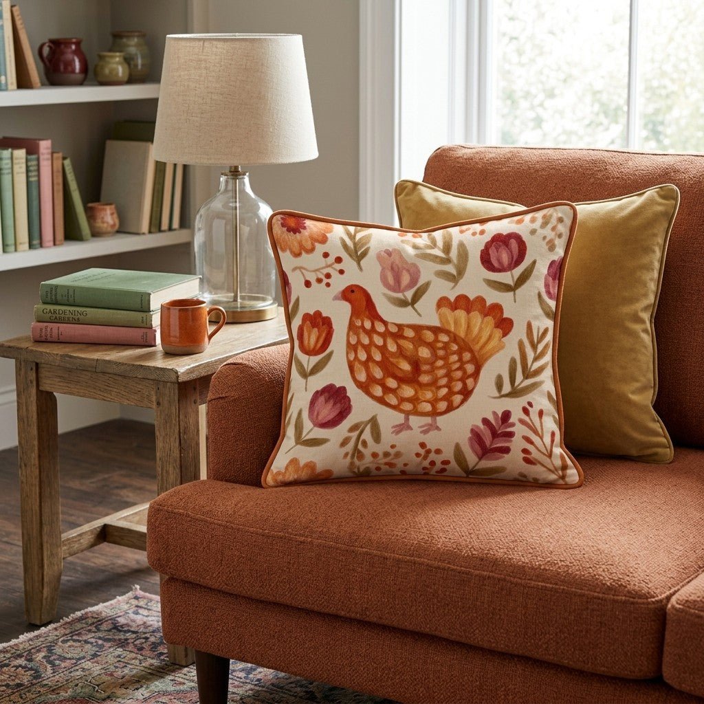 Harvest Festival Throw Pillow - Hillcroft Home