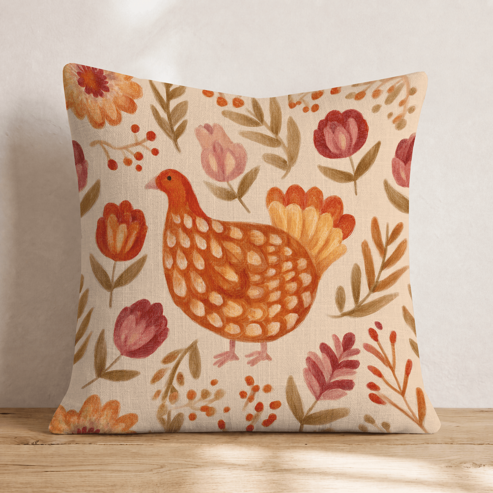 Harvest Festival Throw Pillow - Hillcroft Home