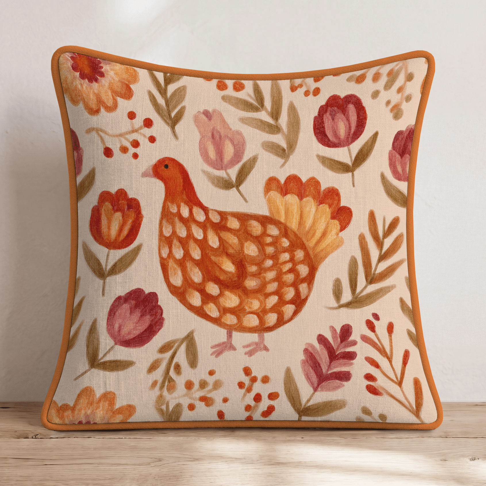 Harvest Festival Throw Pillow - Hillcroft Home