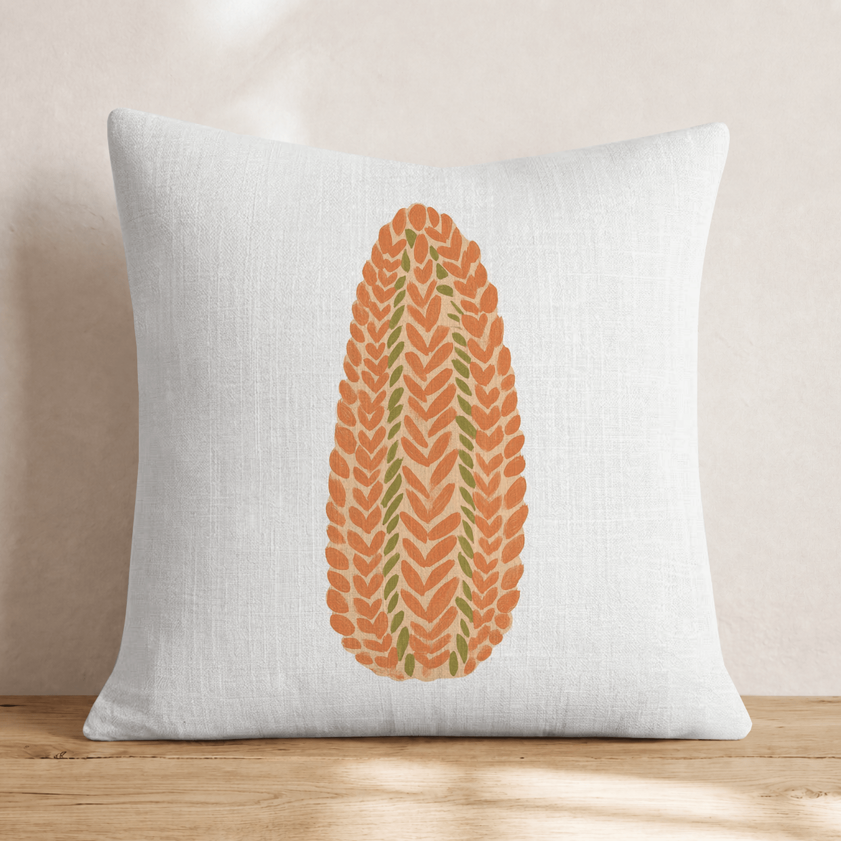 Harvest Heirloom Cob Throw Pillow - Hillcroft Home