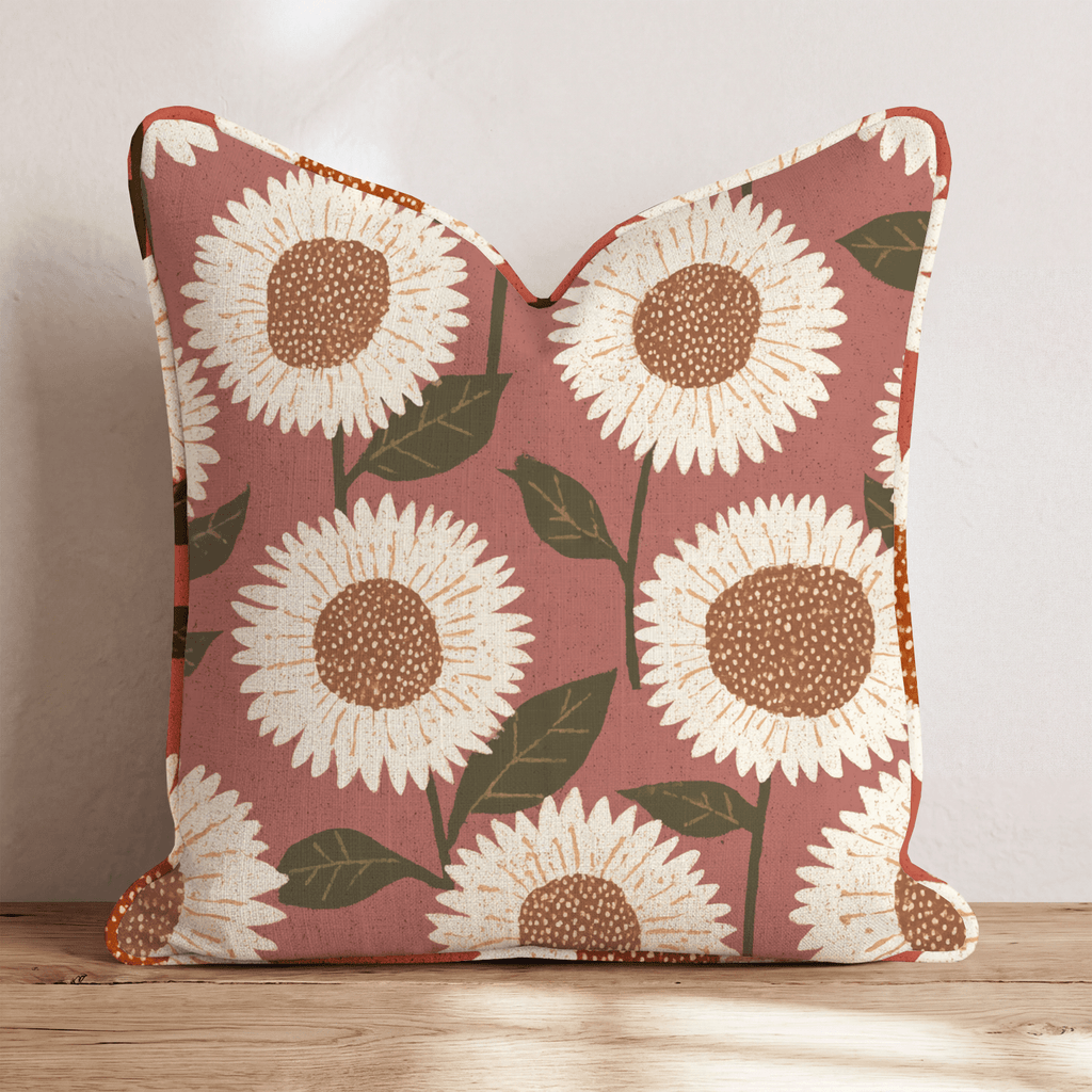 Harvest Sunburst Throw Pillow - Hillcroft Home
