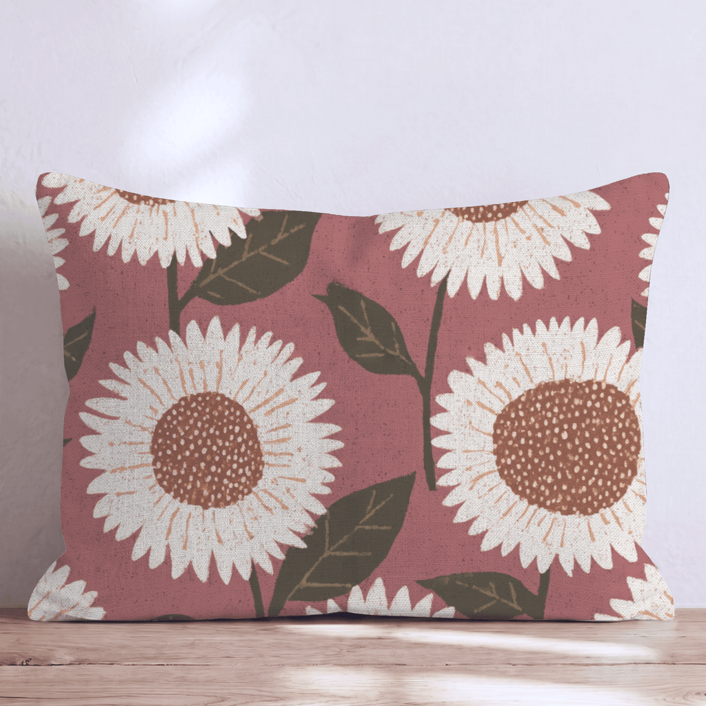 Harvest Sunburst Throw Pillow - Hillcroft Home