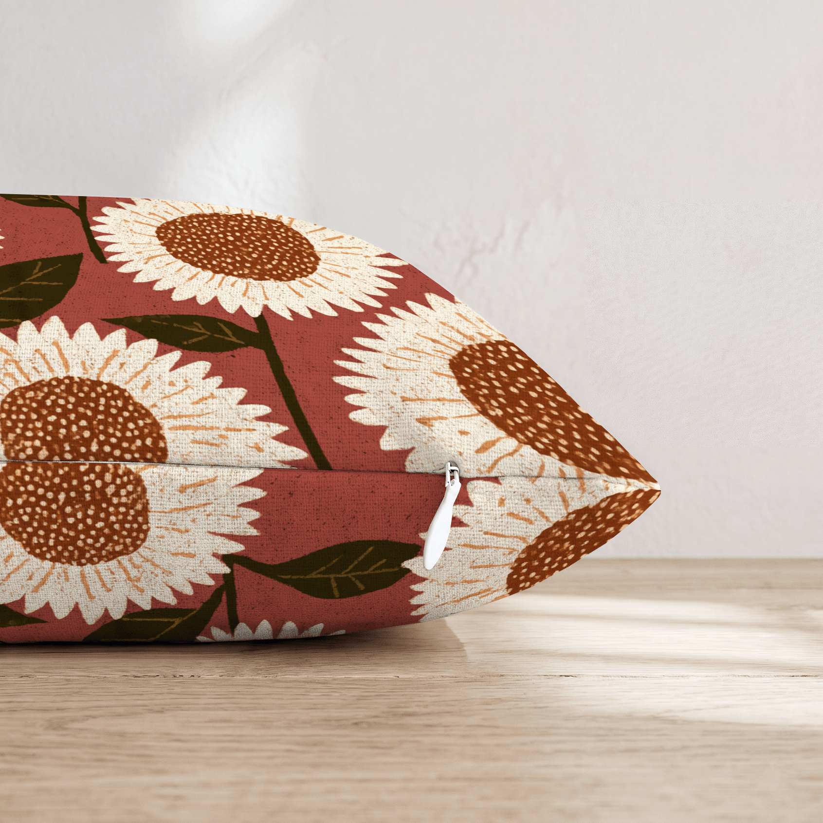 Harvest Sunburst Throw Pillow - Hillcroft Home