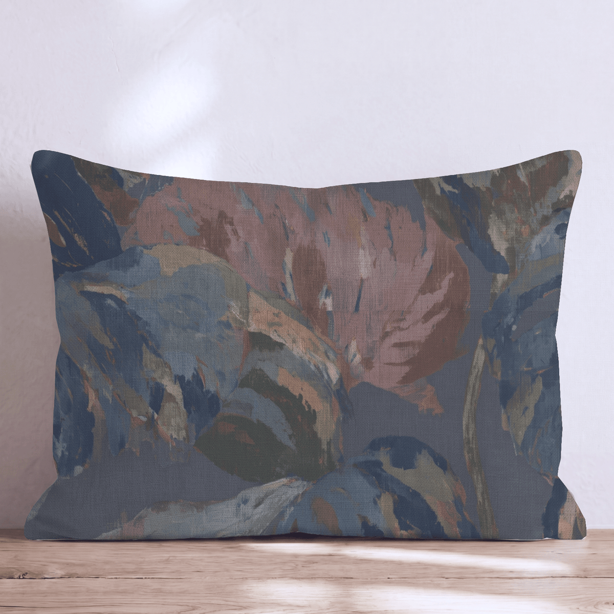 Hattie Palm Clay Throw Pillow throw pillow - Hillcroft Home