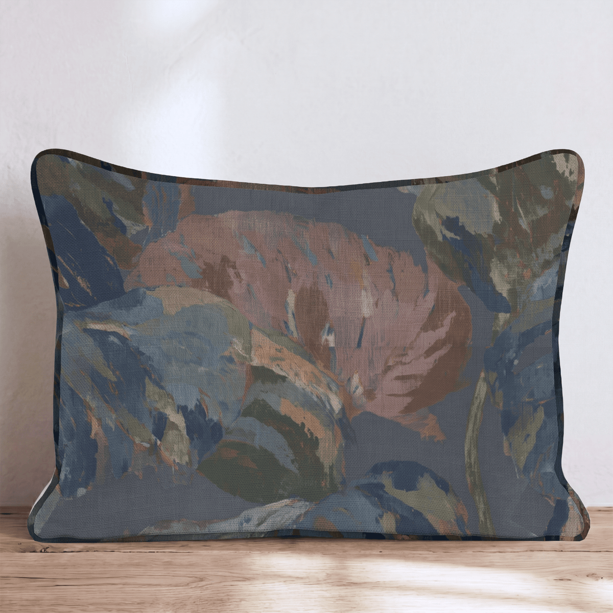 Hattie Palm Clay Throw Pillow throw pillow - Hillcroft Home