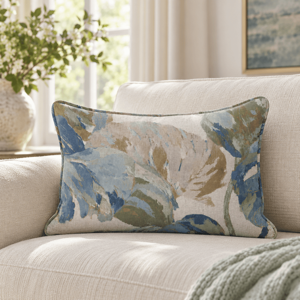 Hattie Palm Throw Pillow throw pillow - Hillcroft Home