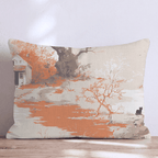Haunted Black Cat Toile Throw Pillow - Hillcroft Home