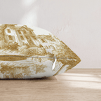 Haunted Countryside Toile Throw Pillow - Hillcroft Home