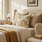 Haunted Countryside Toile Throw Pillow - Hillcroft Home
