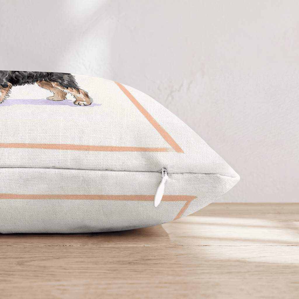 Havanese Coffee Throw Pillow - Hillcroft Home
