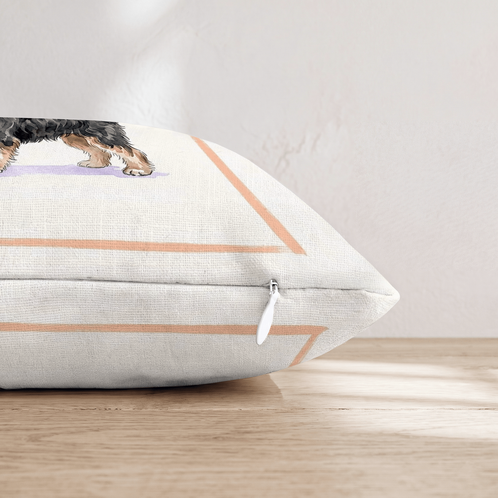 Havanese Coffee Throw Pillow - Hillcroft Home