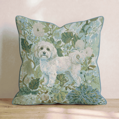 Havanese Power Throw Pillow - Hillcroft Home