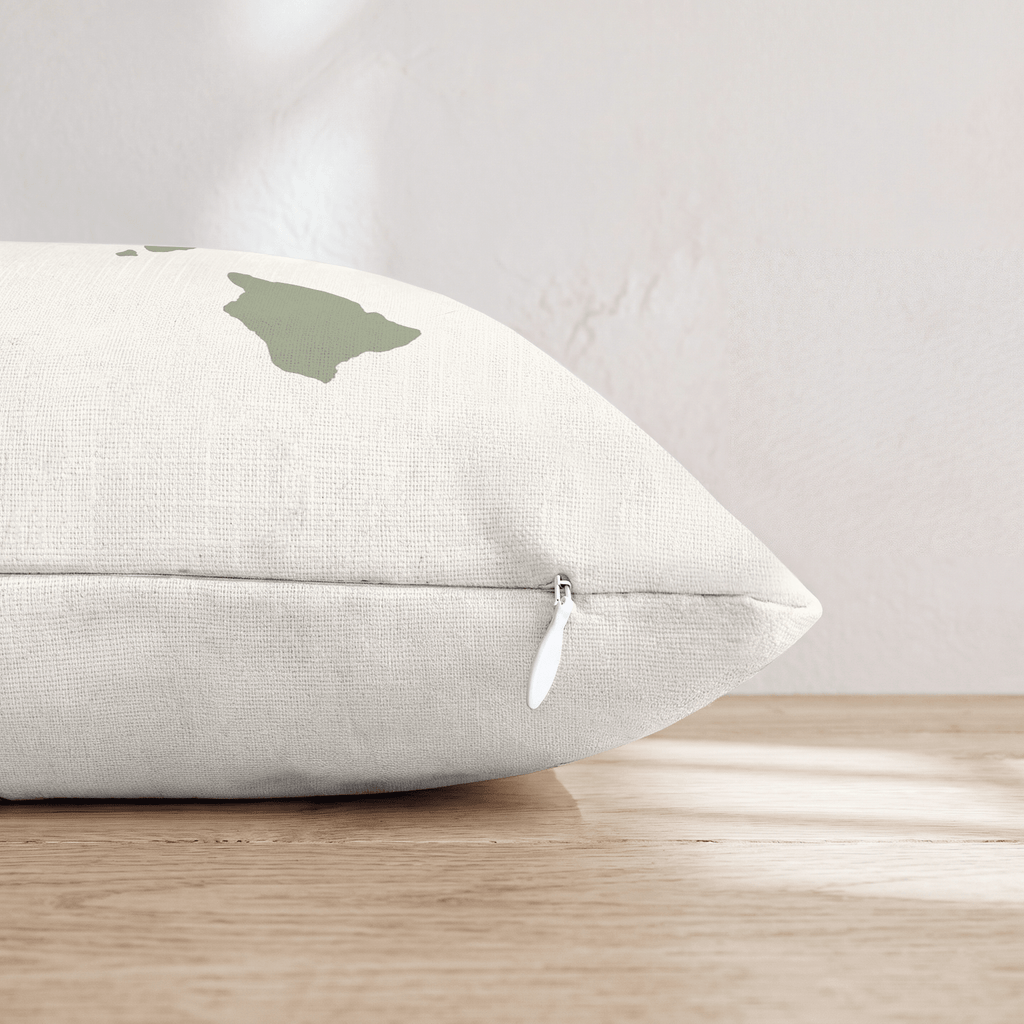Hawaii State Capital Throw Pillow - Hillcroft Home