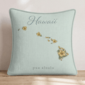 Hawaii State Flower Throw Pillow - Hillcroft Home